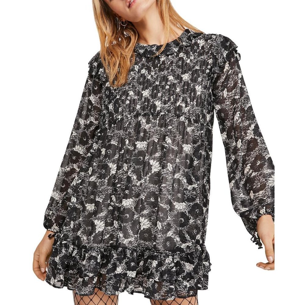 Free People Sheer Dress - Size Large